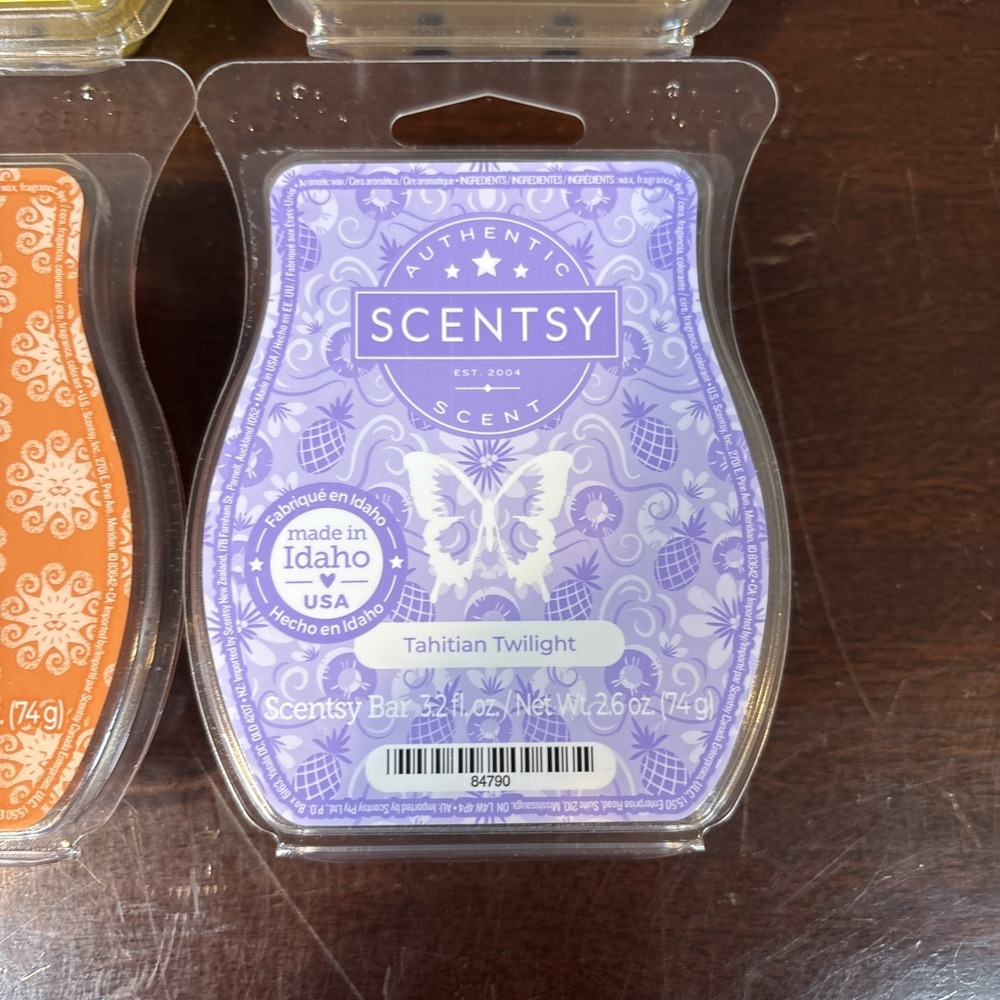 Lot‎ Of 4 Scentsy Wax Bar Collection NEW~SEE PICS - Picture 5 of 6